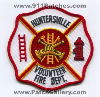 Huntersville Volunteer Fire Department Patch (North Carolina)
Scan By: PatchGallery.com
Keywords: vol. dept.