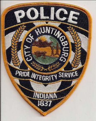 Huntingburg Police
Thanks to EmblemAndPatchSales.com for this scan.
Keywords: indiana city of