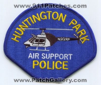 Huntington Park Police Department Air Support (California)
Scan By: PatchGallery.com
Keywords: dept. aviation helicopter