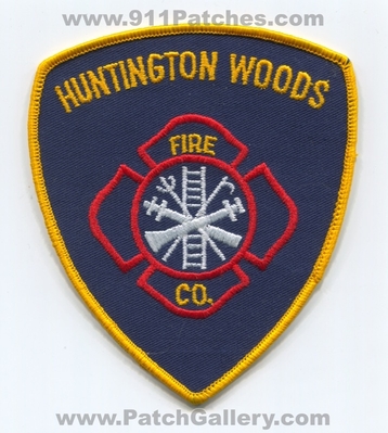 Huntington Woods Fire Company Patch (Michigan)
Scan By: PatchGallery.com
Keywords: co. department dept.
