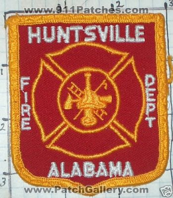 Huntsville Fire Department (Alabama)
Thanks to swmpside for this picture.
Keywords: dept.