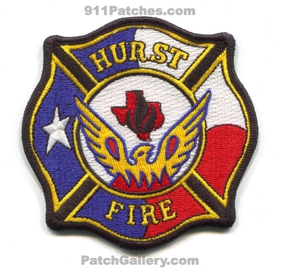 Hurst Fire Department Patch (Texas)
Scan By: PatchGallery.com
Keywords: dept.