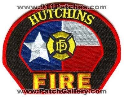 Hutchins Fire Department Patch (Texas)
Scan By: PatchGallery.com
Keywords: dept.