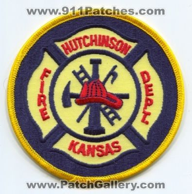 Hutchinson Fire Department Patch (Kansas)
Scan By: PatchGallery.com
Keywords: dept.
