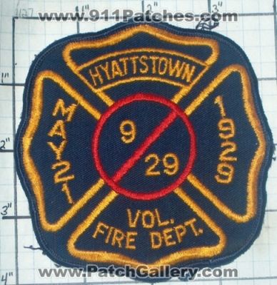 Hyattstown Volunteer Fire Department Company 9 29 (Maryland)
Thanks to swmpside for this picture.
Keywords: vol. dept.