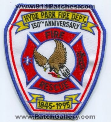 Hyde Park Fire Department 150th Anniversary (New York)
Scan By: PatchGallery.com
Keywords: dept. rescue