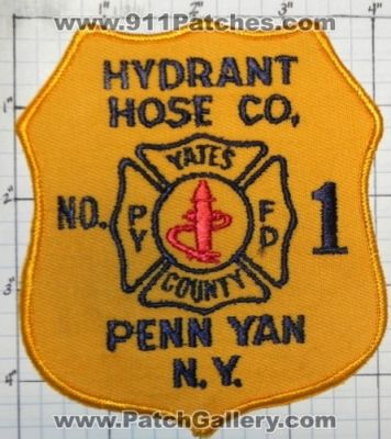 Penn Yan Fire Department Hydrant Hose Company Number 1 (New York)
Thanks to swmpside for this picture.
Keywords: pyfd yates county no. dept. n.y. ny