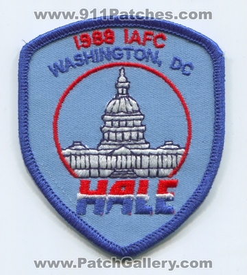 International Association of Fire Chiefs IAFC 1988 Washington DC Patch (Washington DC)
Scan By: PatchGallery.com
Keywords: i.a.f.c. district dist. of columbia hale fire pumps company co.