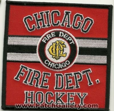 Chicago Fire Department Hockey (Illinois)
Thanks to Mark Hetzel Sr. for this scan.
Keywords: dept. cfd