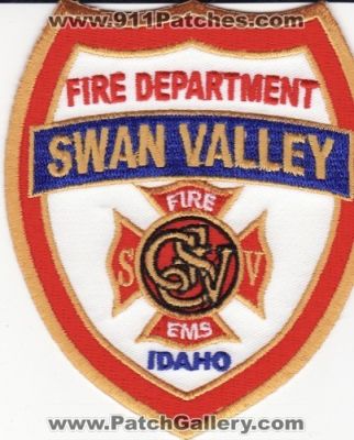 Swan Valley Fire Department (Idaho)
Thanks to Anonymous 1 for this scan.
Keywords: dept. ems