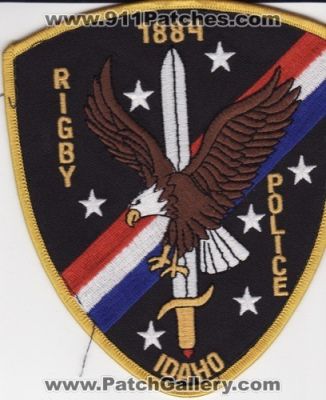 Rigby Police Department (Idaho)
Thanks to Anonymous 1 for this scan.
Keywords: dept.