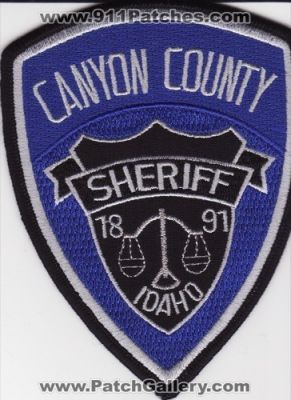 Canyon County Sheriff (Idaho)
Thanks to Anonymous 1 for this scan.
