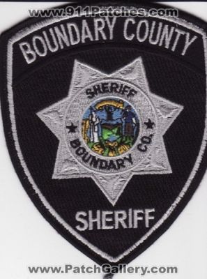 Boundary County Sheriff (Idaho)
Thanks to Anonymous 1 for this scan.
