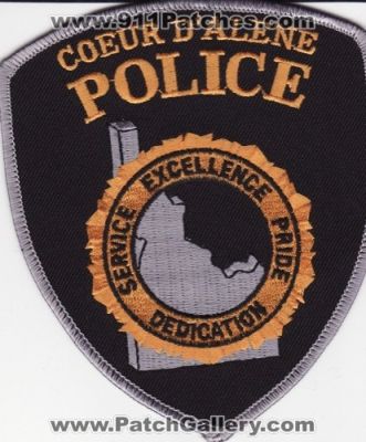 Coeur D'Alene Police Department (Idaho)
Thanks to Anonymous 1 for this scan.
Keywords: dalene dept.