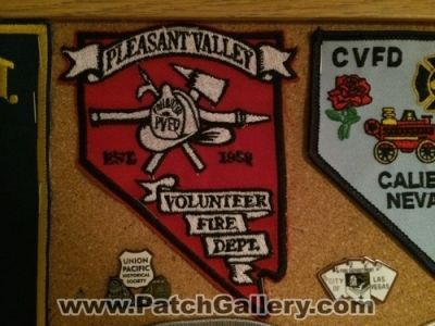 Pleasant Valley Volunteer Fire Department (Nevada)
Picture By: PatchGallery.com
Thanks to Jeremiah Herderich
Keywords: dept. pvfd
