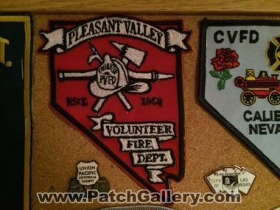 Pleasant Valley Volunteer Fire Department (Nevada)
Picture By: PatchGallery.com
Thanks to Jeremiah Herderich
Keywords: dept. pvfd