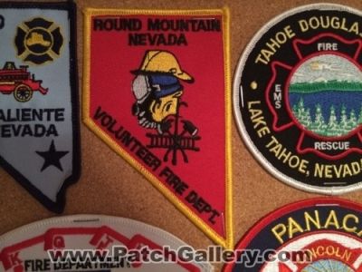 Round Mountain Volunteer Fire Department (Nevada)
Picture By: PatchGallery.com
Thanks to Jeremiah Herderich
Keywords: dept.