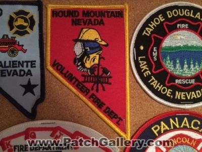 Round Mountain Volunteer Fire Department (Nevada)
Picture By: PatchGallery.com
Thanks to Jeremiah Herderich
Keywords: dept.