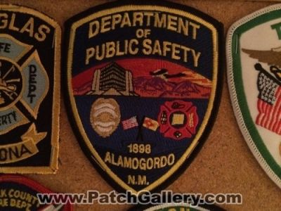 Alamogordo Department of Public Safety (New Mexico)
Picture By: PatchGallery.com
Thanks to Jeremiah Herderich
Keywords: dept. dps fire police n.m.