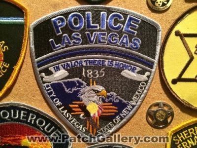 Las Vegas Police Department (New Mexico)
Picture By: PatchGallery.com
Thanks to Jeremiah Herderich
Keywords: dept. city of state of in valor there is honor
