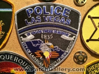 Las Vegas Police Department (New Mexico)
Picture By: PatchGallery.com
Thanks to Jeremiah Herderich
Keywords: dept. city of state of in valor there is honor