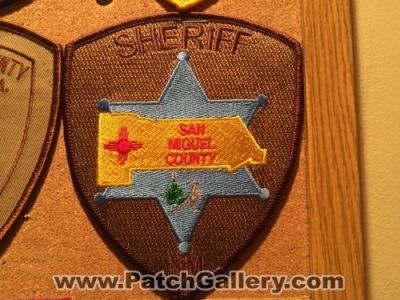 San Miguel County Sheriff's Department (New Mexico)
Picture By: PatchGallery.com
Thanks to Jeremiah Herderich
Keywords: sheriffs dept.