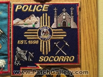 Socorro Police Department (New Mexico)
Picture By: PatchGallery.com
Thanks to Jeremiah Herderich
Keywords: dept.