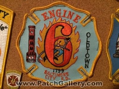 Baltimore City Fire Department Engine 6 (Maryland)
Picture By: PatchGallery.com
Thanks to Jeremiah Herderich
Keywords: dept. b.c.f.d. bcfd company station oldtown