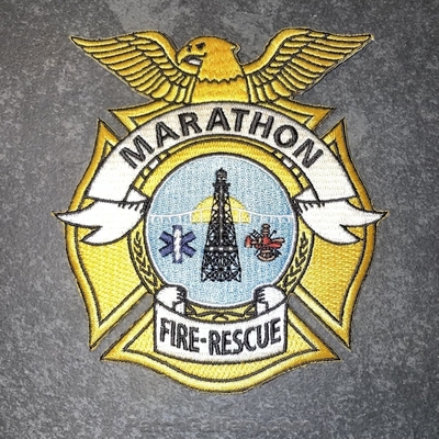 Marathon Fire Rescue Department Patch (Florida)
Picture By: PatchGallery.com
Thanks to Jeremiah Herderich
Keywords: dept.