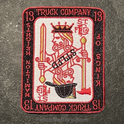 Saint Louis Fire Department Truck Company 13 Patch (Missouri)
Picture By: PatchGallery.com
Thanks to Jeremiah Herderich
Keywords: stlfd st.l.f.d. co. station dept. kings of hamilton heights