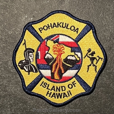 Pohakuloa Fire Department Patch (Hawaii)
Picture By: PatchGallery.com
Thanks to Jeremiah Herderich
Keywords: dept. island of