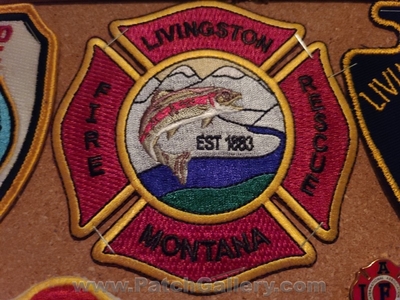 Livingston Fire Rescue Department Patch (Montana)
Thanks to Jeremiah Herderich for the picture.
Keywords: dept.