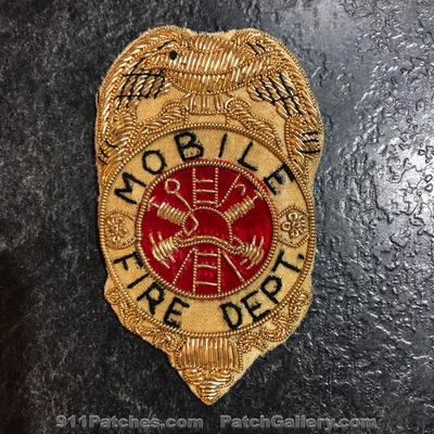 Mobile Fire Department Patch (Alabama) (Bullion)
Picture By: PatchGallery.com
Keywords: dept.