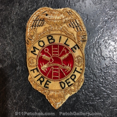 Mobile Fire Department Patch (Alabama) (Bullion)
Picture By: PatchGallery.com
Keywords: dept.