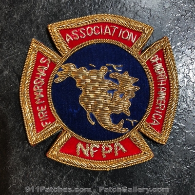 Fire Marshals Association of North America NFPA Patch (Massachusetts) (Bullion)
Picture By: PatchGallery.com
Keywords: assn. n.f.p.a.