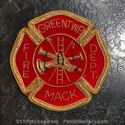 Green Township Mack Fire Department Patch (Ohio) (Bullion)
Picture By: PatchGallery.com
Keywords: twp. dept.