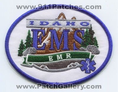 Idaho State Emergency Medical Services EMS EMR Ambulance Patch (Idaho)
Scan By: PatchGallery.com
Keywords: certified licensed registered services e.m.s. e.m.r.