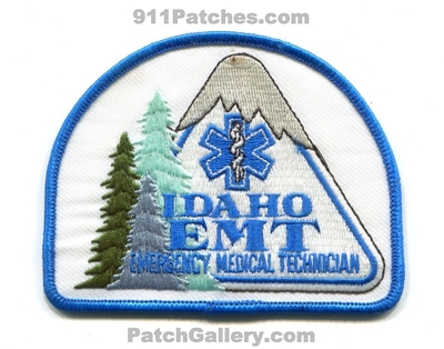 Idaho State Emergency Medical Technician EMT Patch (Idaho)
Scan By: PatchGallery.com
Keywords: ems ambulance