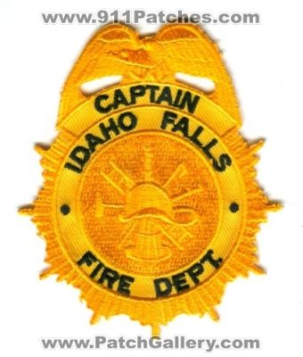 Idaho Falls Fire Department Captain (Idaho)
Scan By: PatchGallery.com
Keywords: dept.