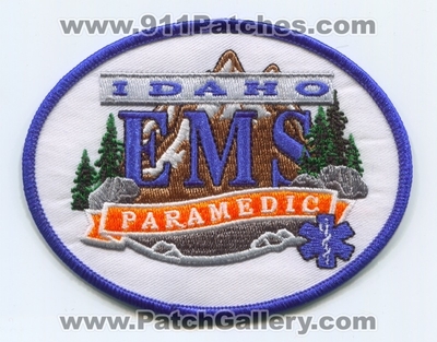 Idaho State Emergency Medical Services EMS Paramedic Patch (Idaho)
Scan By: PatchGallery.com
Keywords: ambulance