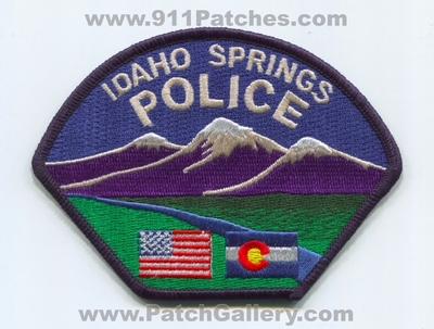 Idaho Springs Police Department Patch (Colorado)
Scan By: PatchGallery.com
Keywords: dept.