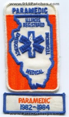 Illinois State EMT Paramedic 1982-1984 (Illinois)
Scan By: PatchGallery.com
Keywords: ems certified emergency medical technician registered