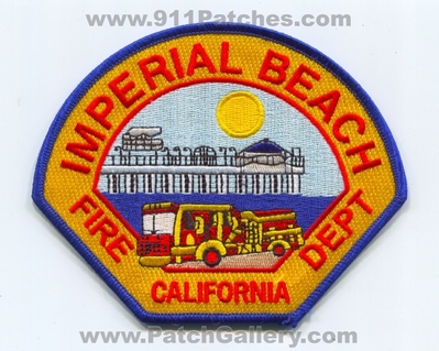 Imperial Beach Fire Department Patch California CA
Scan By: PatchGallery.com
Keywords: dept.