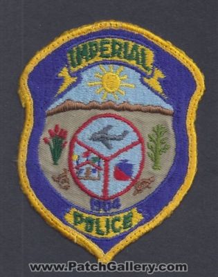 Imperial Police Department (California)
Thanks to Paul Howard for this scan.
Keywords: dept.