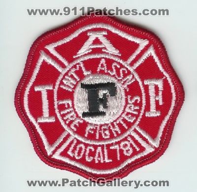 Independence Fire IAFF Local 781 (Missouri)
Thanks to Mark C Barilovich for this scan.
Keywords: int'l international assn. association of firefighters