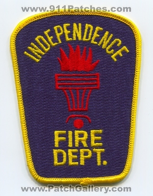 Independence Fire Department Patch (Ohio)
Scan By: PatchGallery.com
Keywords: dept.