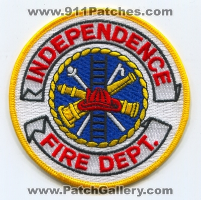 Independence Fire Department Patch (UNKNOWN STATE)
Scan By: PatchGallery.com
Keywords: dept.