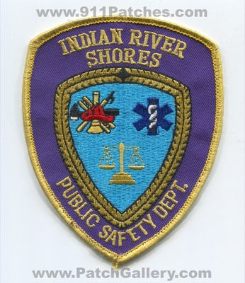 Indian River Shores Public Safety Department Fire EMS Police Patch (Florida)
Scan By: PatchGallery.com
Keywords: dept. of dps d.p.s.