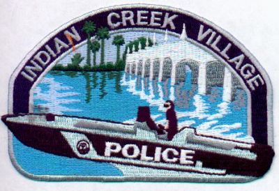 Indian Creek Village Police
Thanks to EmblemAndPatchSales.com for this scan.
Keywords: florida