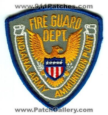Indiana Army Ammunition Plant Fire Guard Department Patch (Indiana)
Scan By: PatchGallery.com
Keywords: iaap dept.